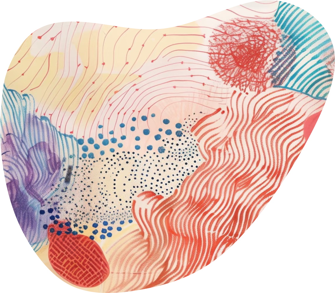 《Simple Strokes Collection》Artistic Side Table