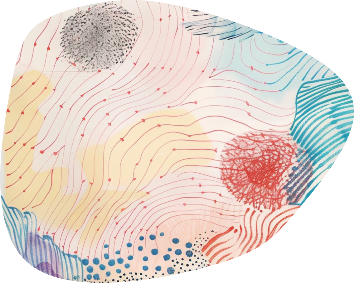 《Simple Strokes Collection》Artistic Side Table