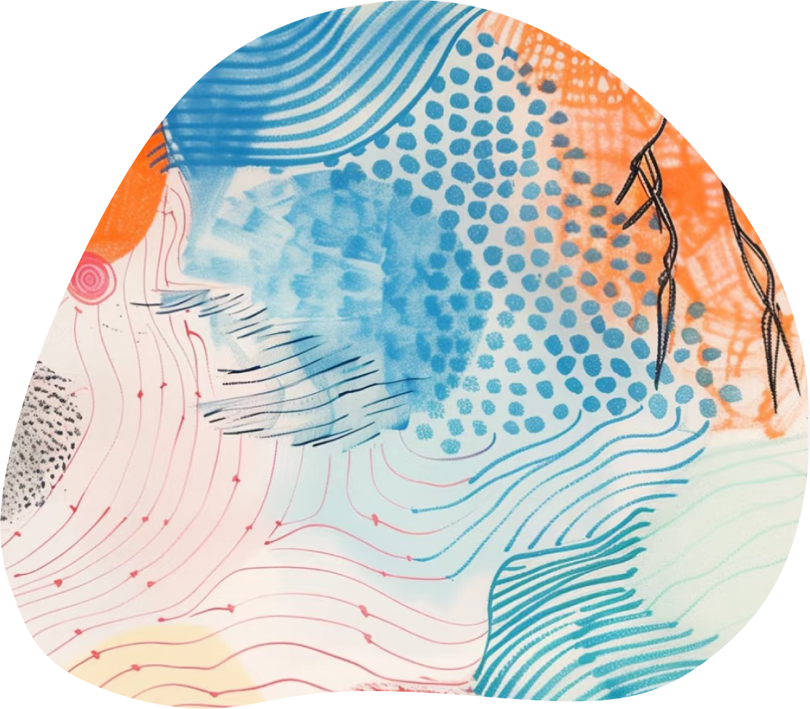 《Simple Strokes Collection》Artistic Side Table