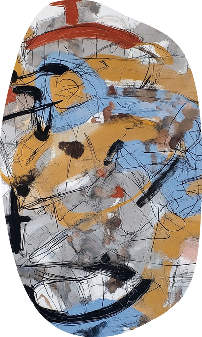 《Simple Strokes Collection》Artistic Side Table