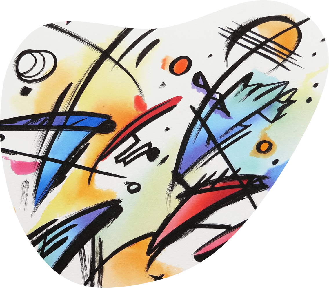 《Simple Strokes Collection》Artistic Side Table