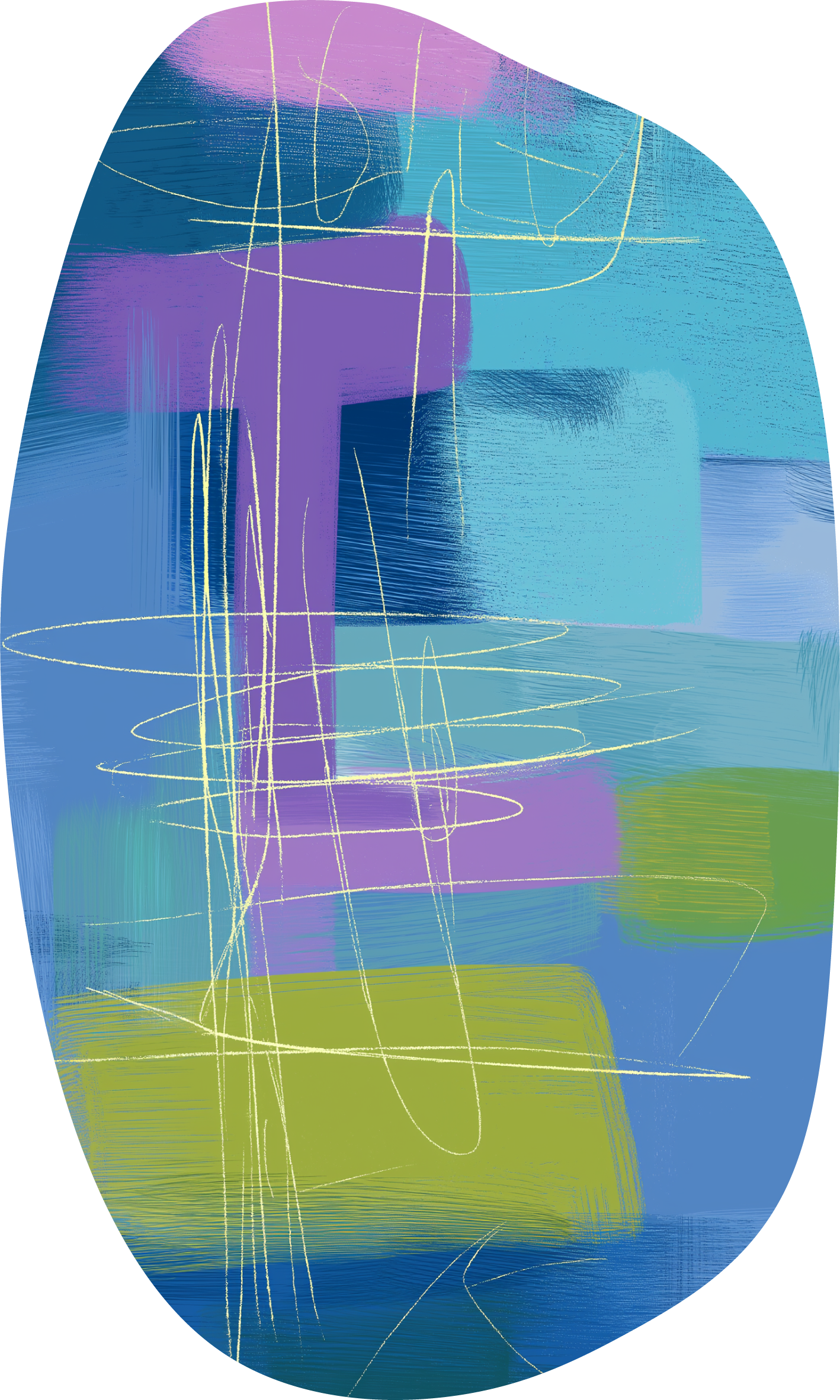 《Simple Strokes Collection》Artistic Side Table