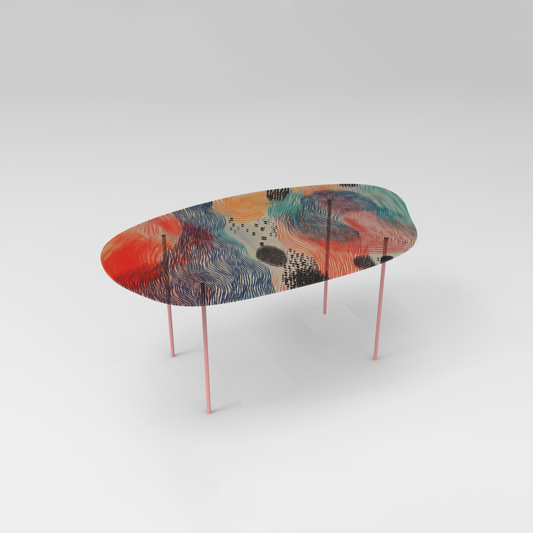 《Simple Strokes Collection》Artistic Side Table