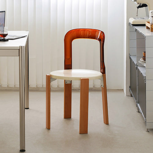 Acrylic coffee chair