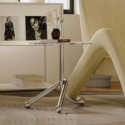 Retro terrazzo coffee table