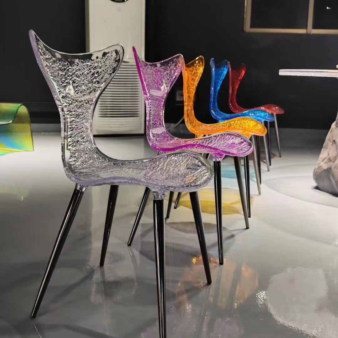 Crystal mermaid chair