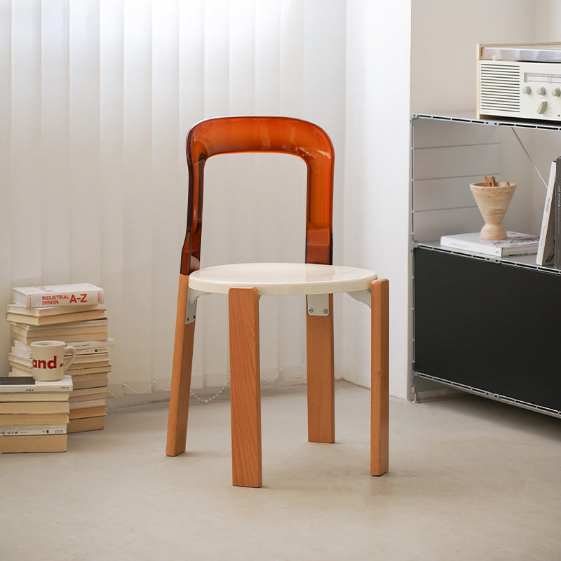 Acrylic coffee chair