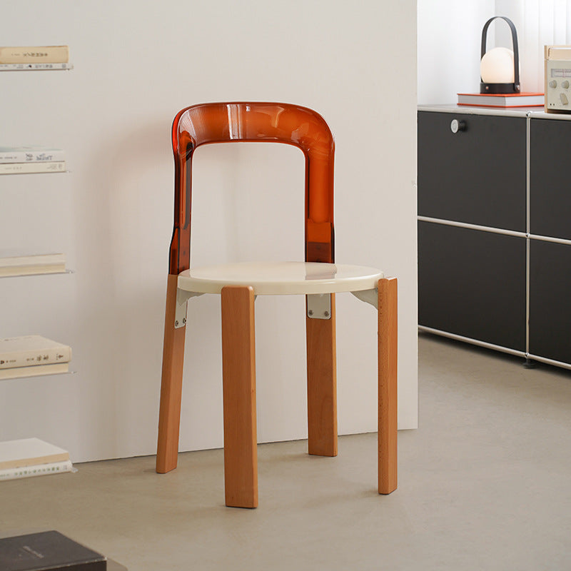 Acrylic coffee chair