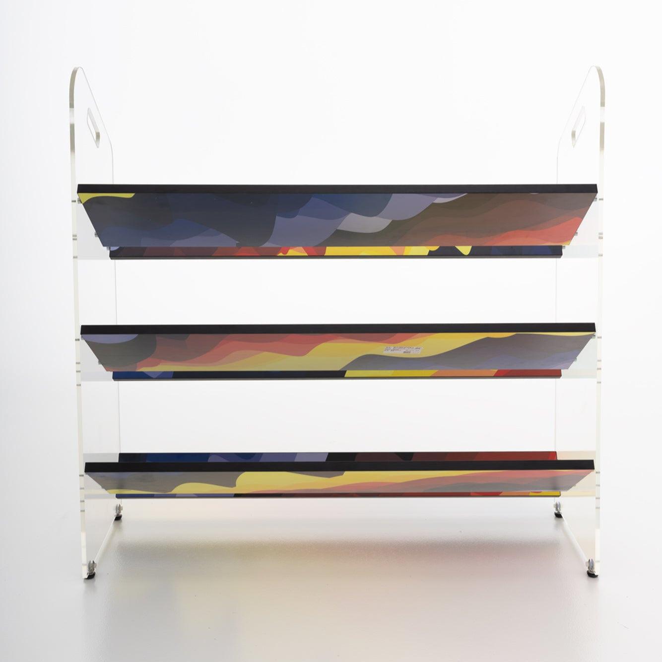 《Chroma Wave》Designer Shoe Rack & Display