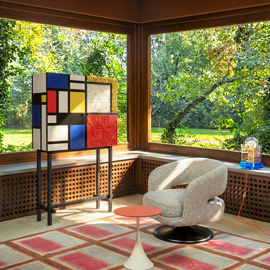 《PAST IN PAST》Bookshelf & Cabinet