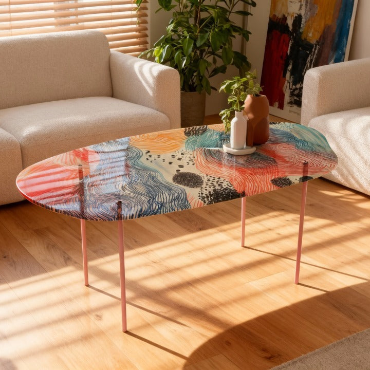 《Simple Strokes Collection》Artistic Side Table