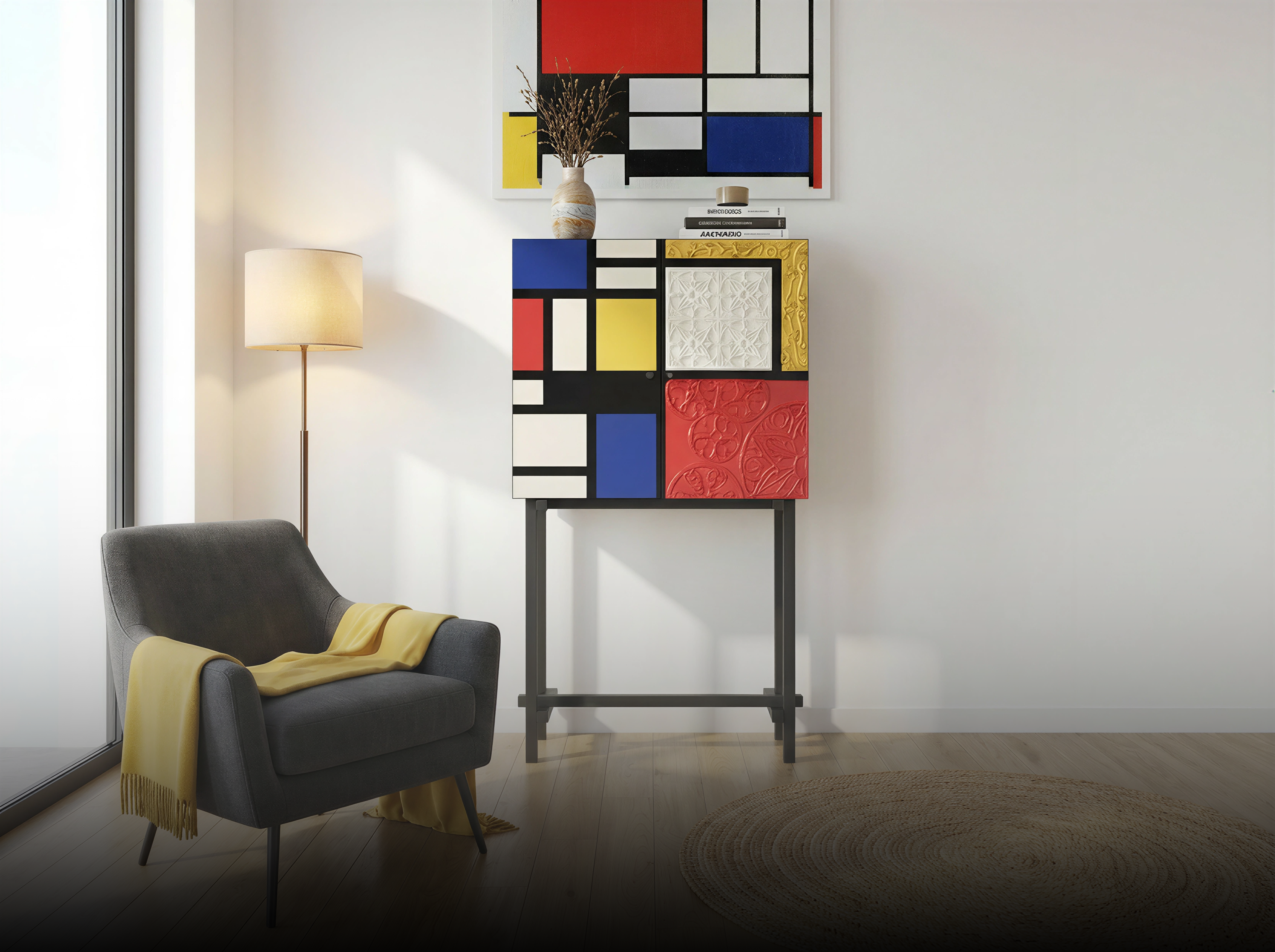 《PAST IN PAST》Bookshelf & Cabinet